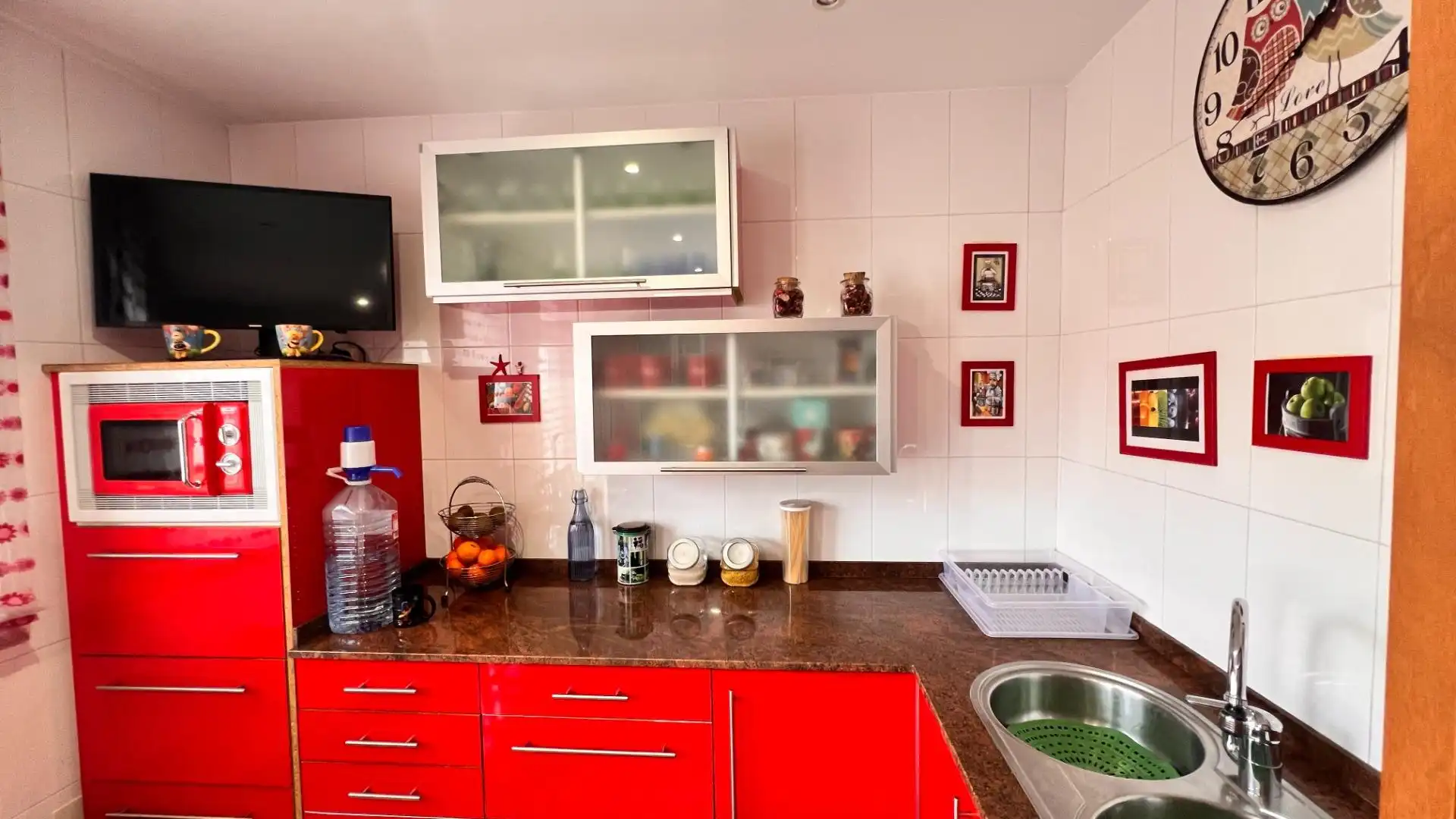 Cocina de Casa adosada en venta en Cambrils con Aire acondicionado, Calefacción y Jardín privado