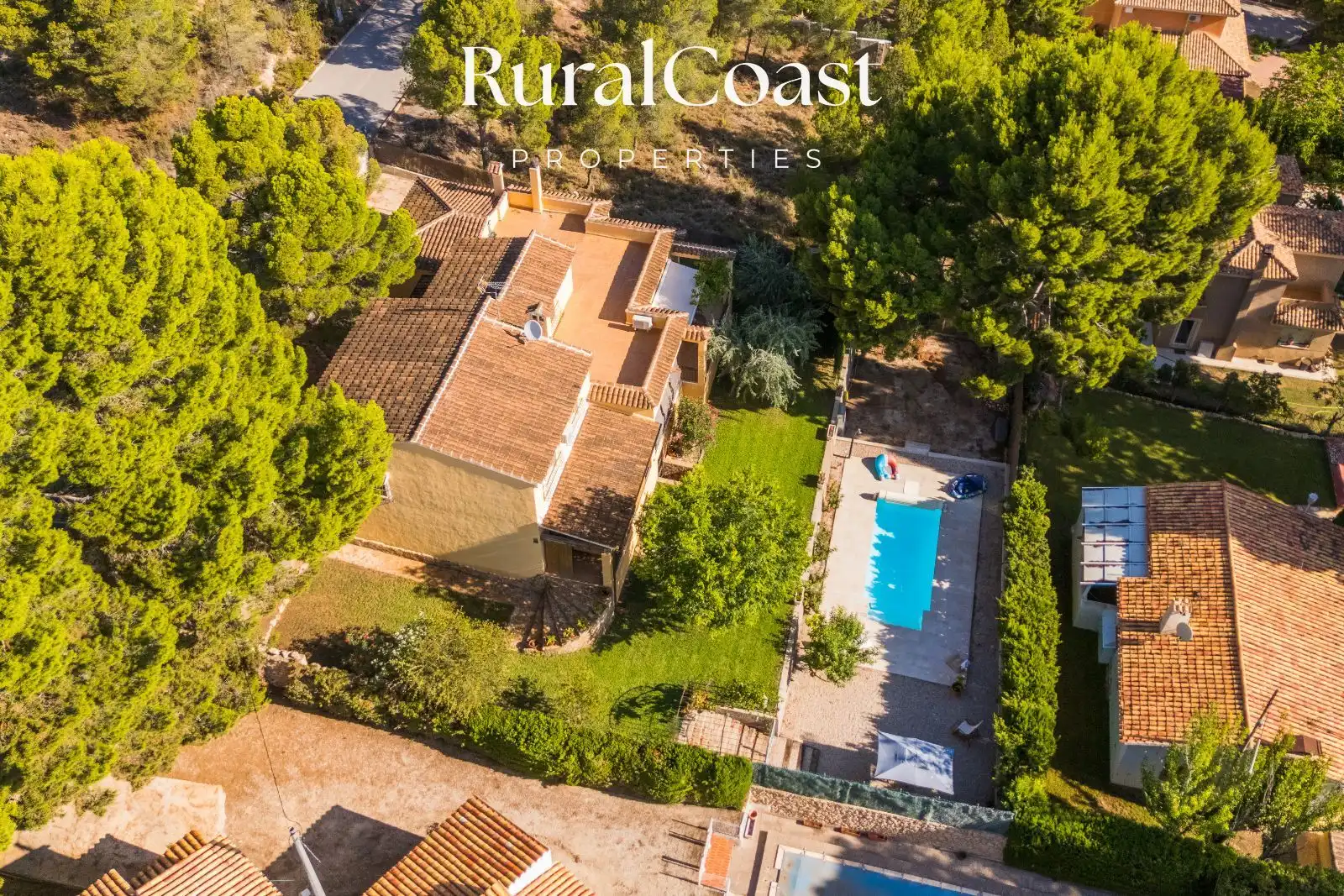 Vista exterior de Casa o chalet en venta en Tibi con Aire acondicionado, Calefacción y Jardín privado