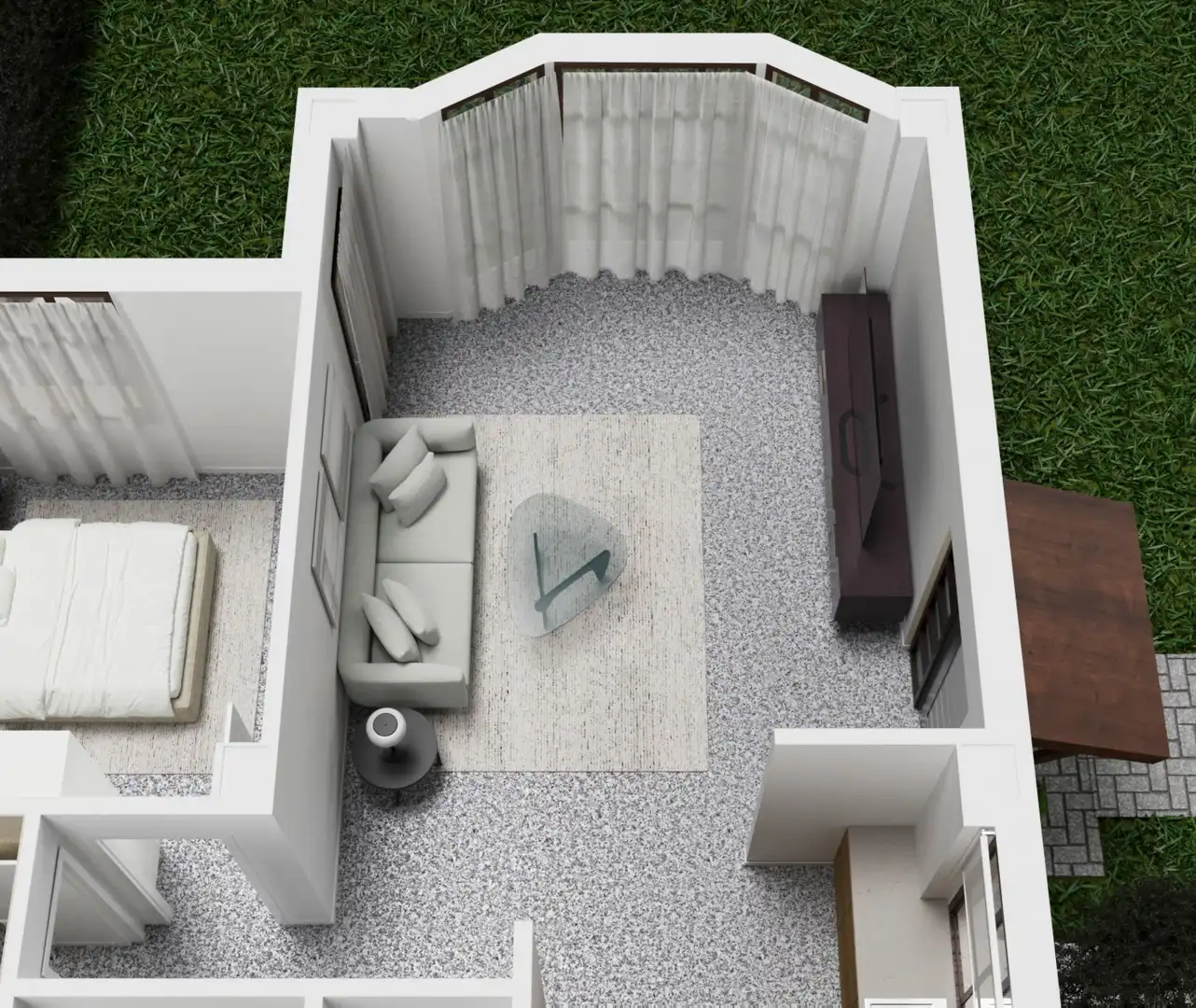 Neubau-Wohnung mit Garten zum Verkauf in Calle del Marqués de Comillas 3, imagen 6