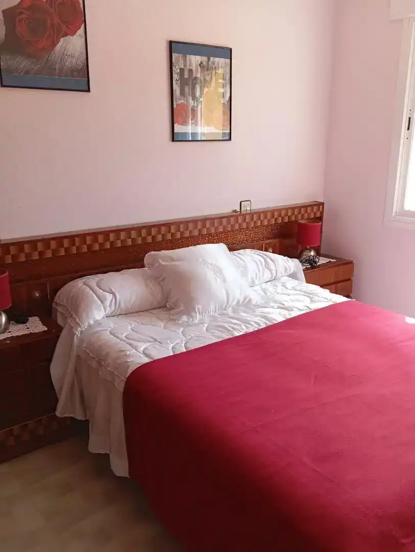 Bedroom of Flat for rent in El Cañavate    with Air Conditioner, Furnished and Oven