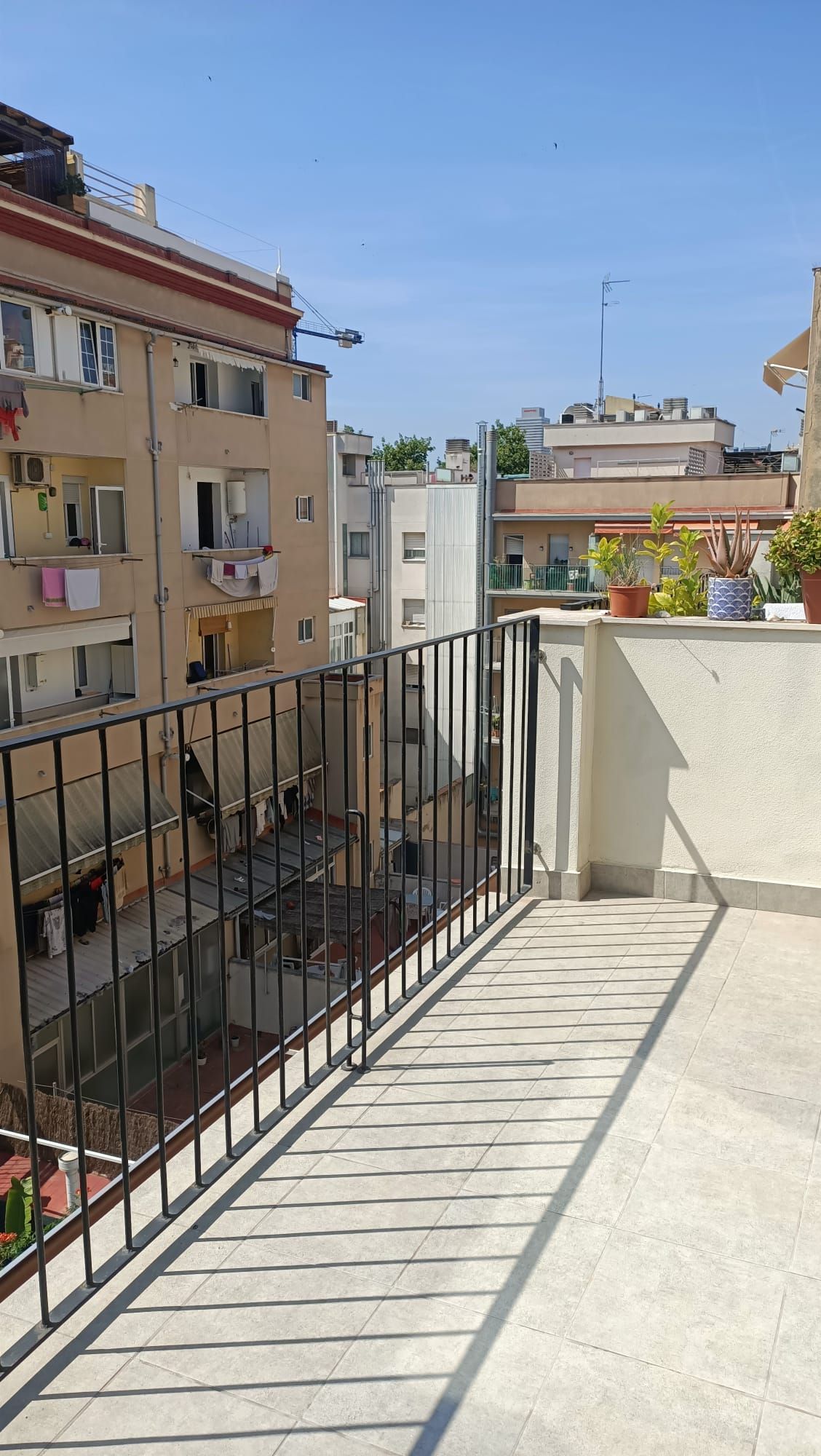 Balcony of Flat for sale in  Barcelona Capital  with Air Conditioner, Heating and Parquet flooring