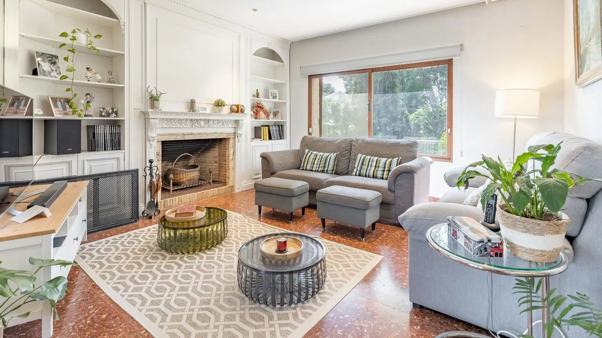 Living room of Houses for sale in Torrent  with Private garden, Terrace and Swimming Pool