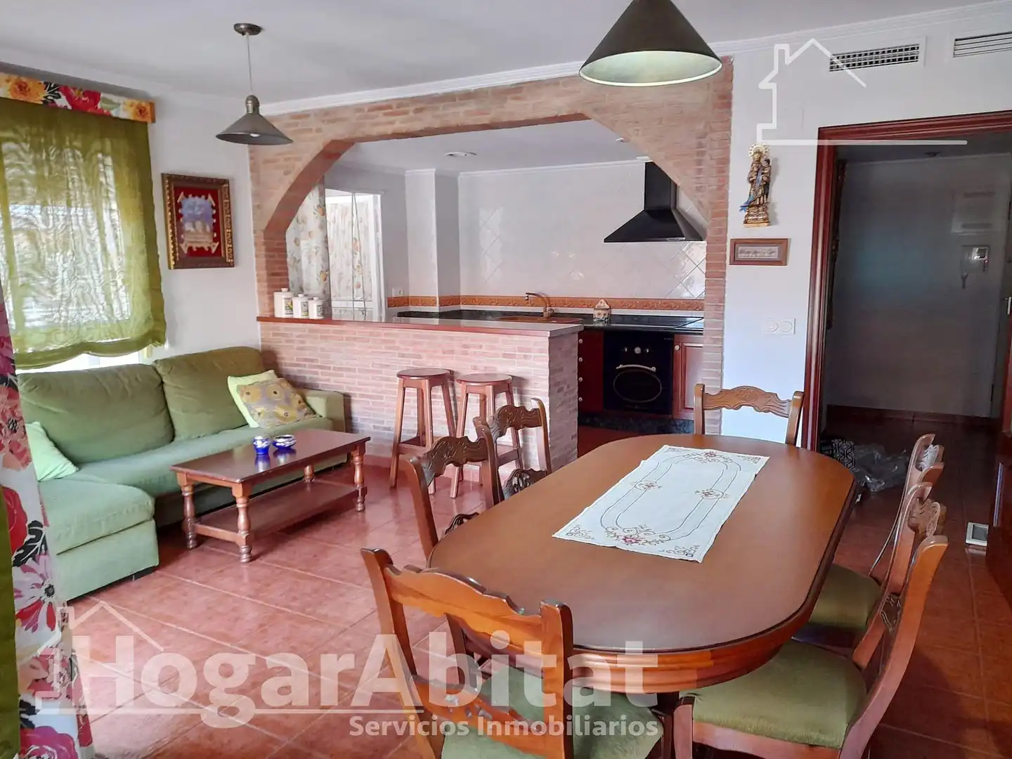 Wohnzimmer von Wohnung zum Verkauf in Cullera mit Klimaanlage und Balkon