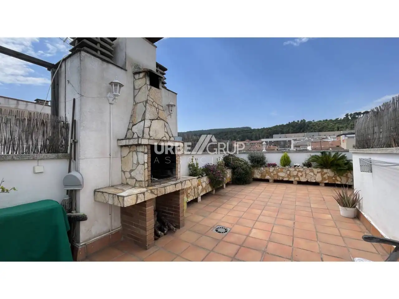 Terrace of Flat for sale in Sant Andreu de la Barca  with Heating, Terrace and Storage room