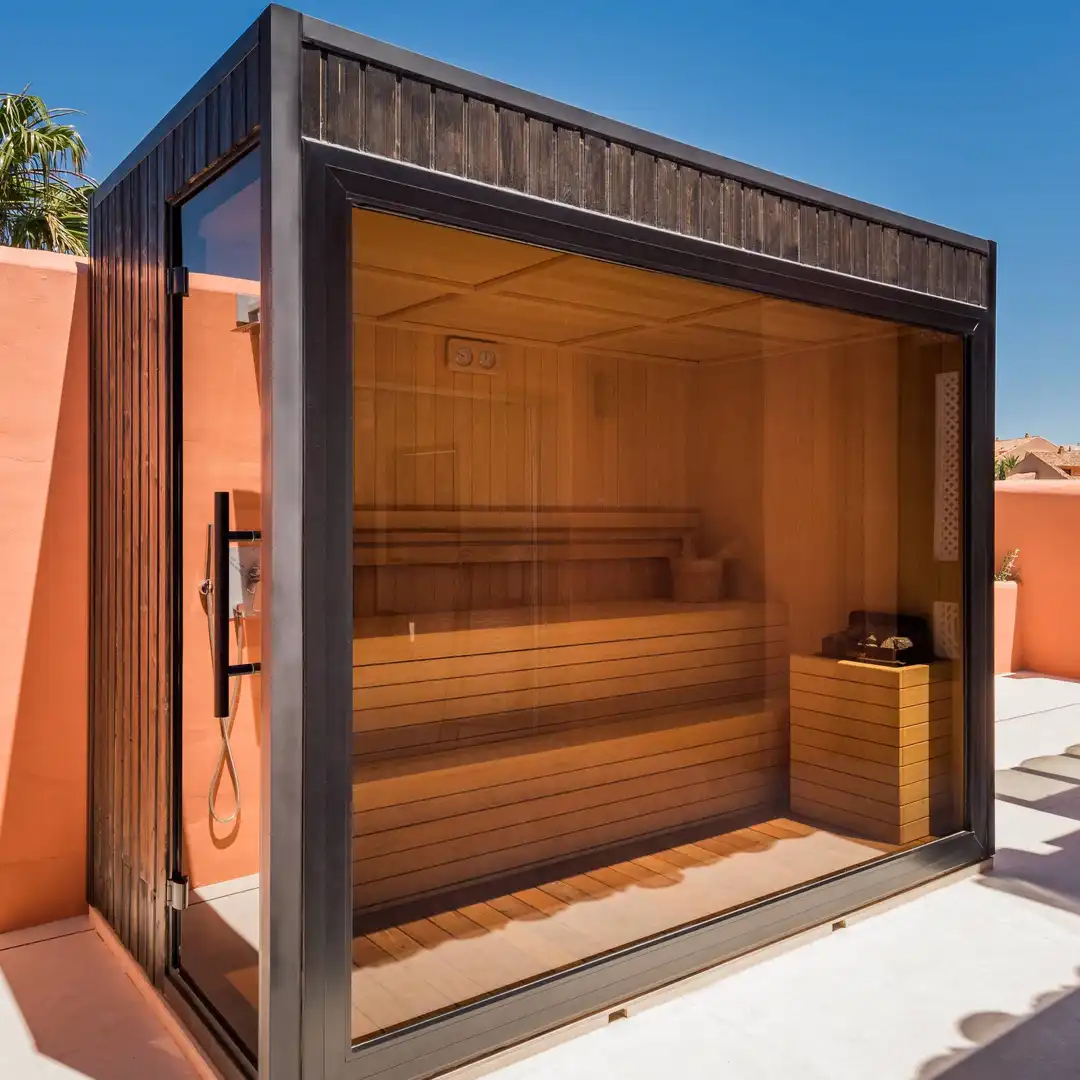 Jardí de Àtic en venda en Marbella amb Aire condicionat, Jardí privat i Terrassa