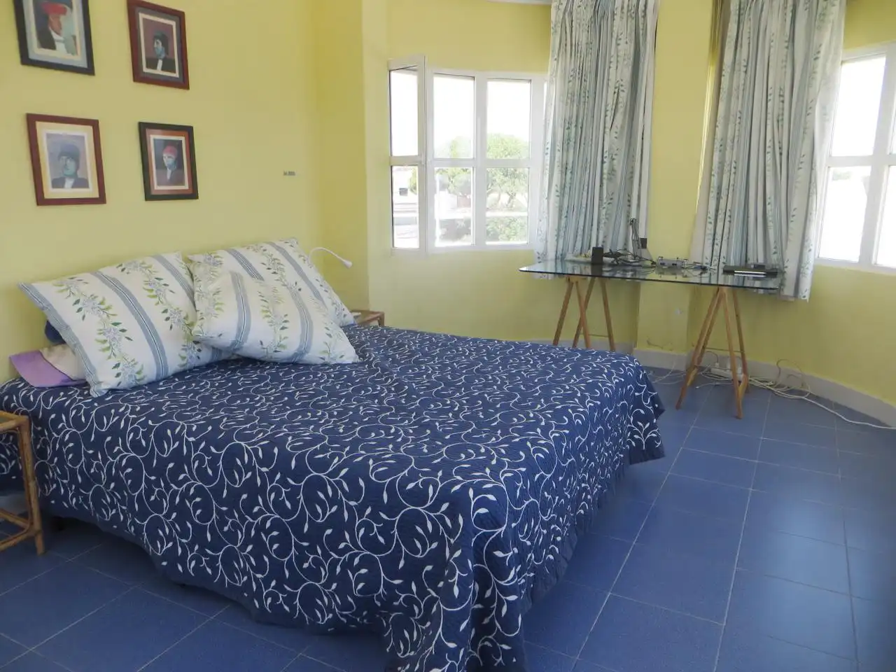 Dormitori de Casa o xalet de lloguer en Punta Umbría amb Jardí privat, Moblat i Balcó
