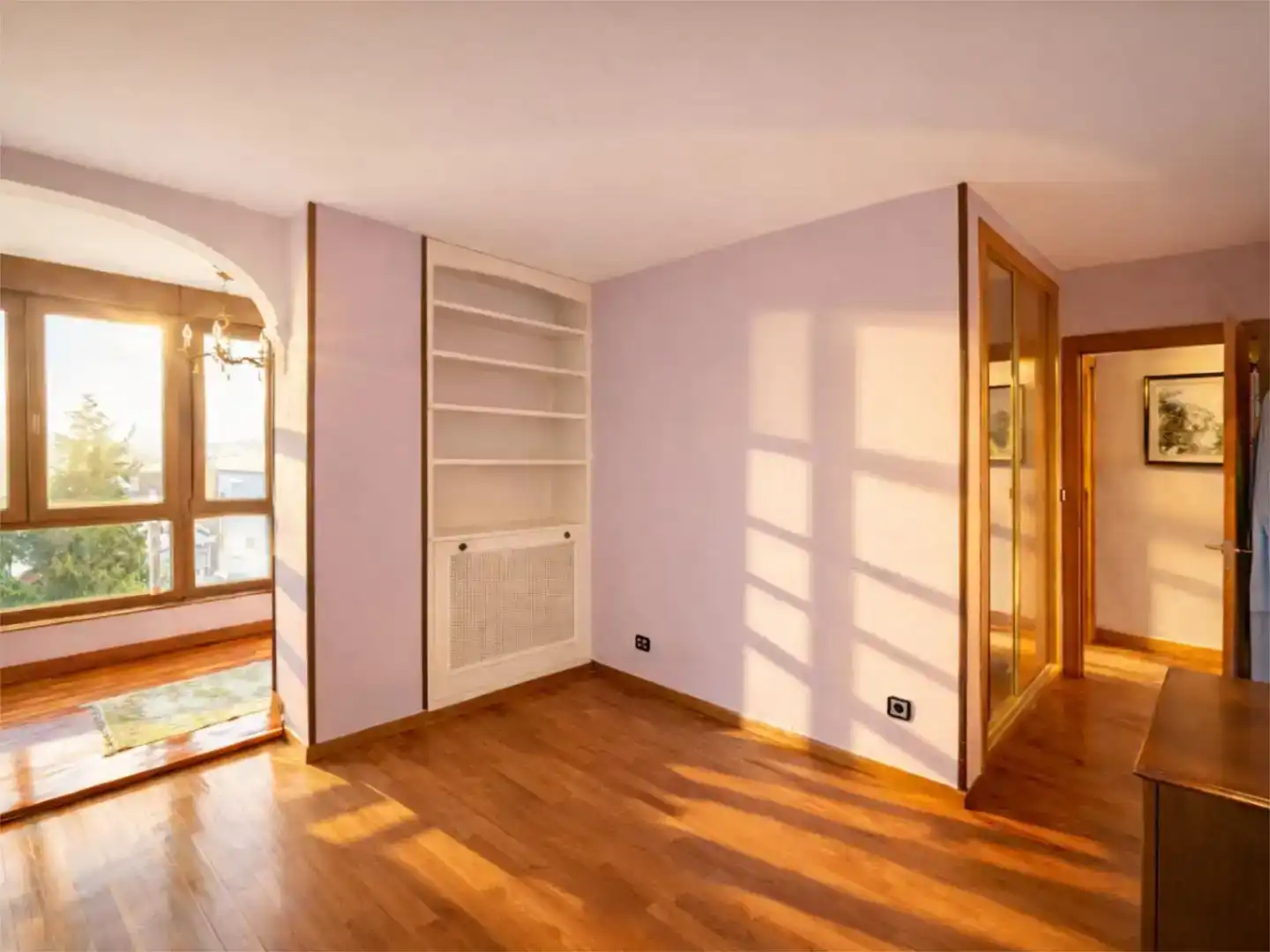 Bedroom of Flat for sale in Santander  with Private garden and Parquet flooring