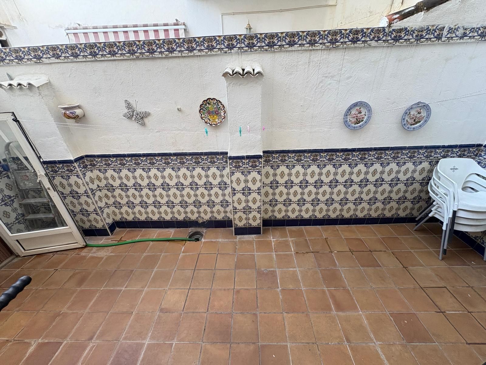 Garden of Flat to rent in Almansa