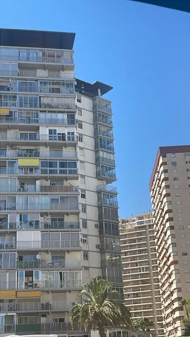 Vista exterior de Apartamento en venta en Calpe / Calp con Aire acondicionado, Calefacción y Terraza