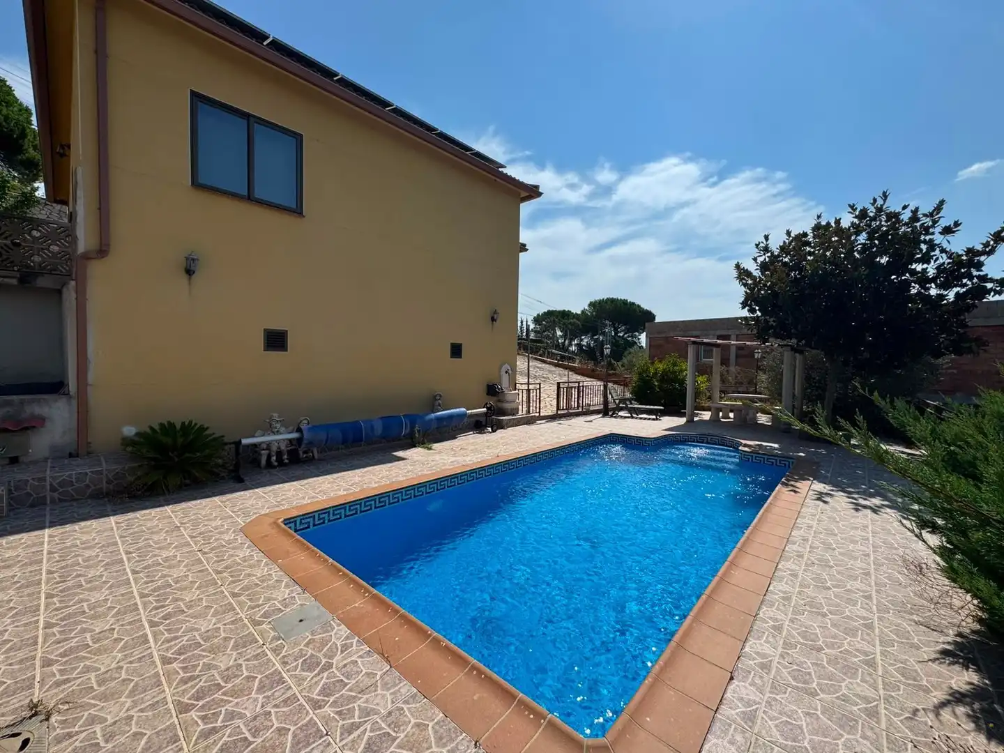 Swimming pool of Houses for sale in Tordera  with Heating, Private garden and Terrace