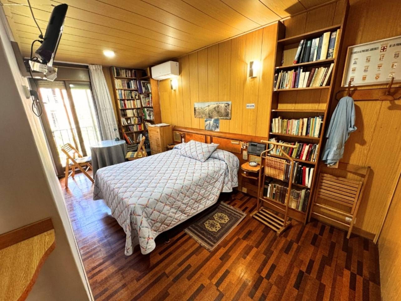 Bedroom of Flat for sale in  Barcelona Capital  with Air Conditioner, Terrace and Balcony