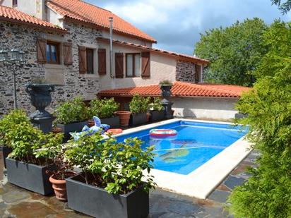 Swimming pool of Country house for sale in Miño  with Heating, Private garden and Swimming Pool