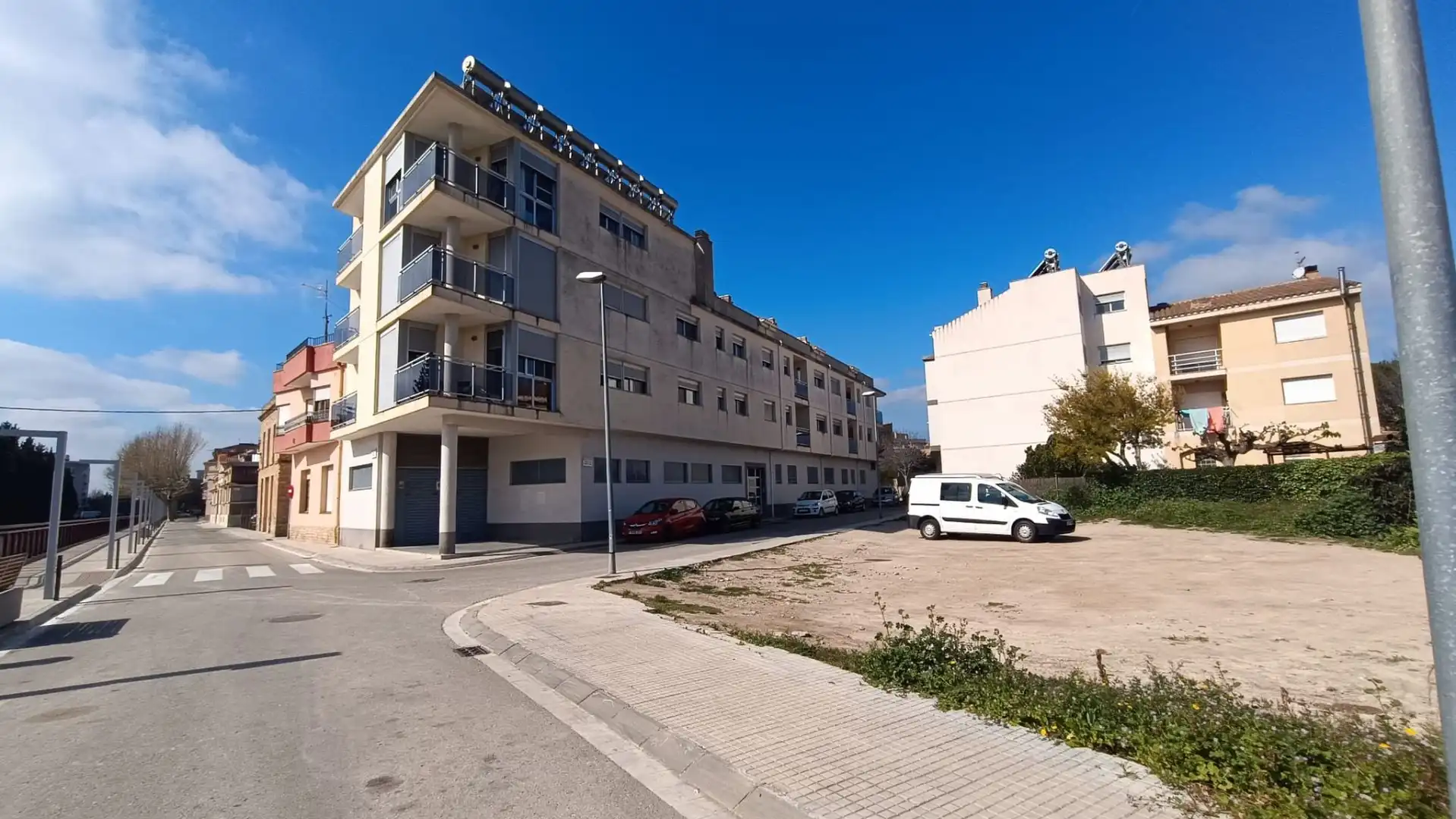 Vista exterior de Pis en venda en Roquetes amb Aire condicionat, Calefacció i Traster