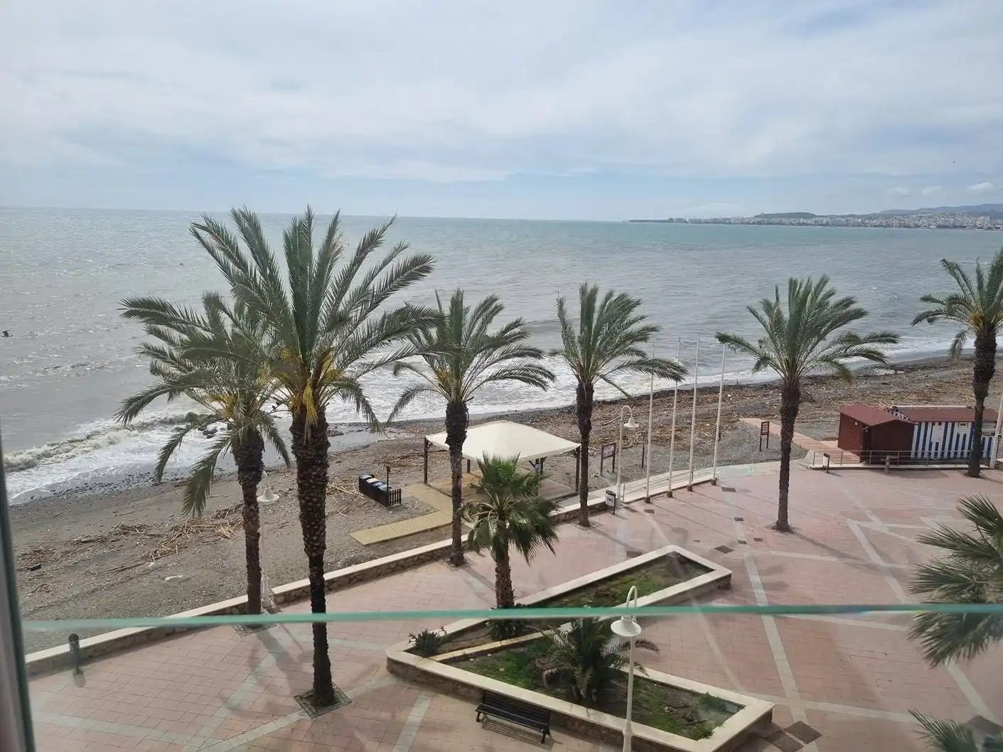 Dormitori de Estudi de lloguer en Algarrobo amb Aire condicionat, Calefacció i Terrassa