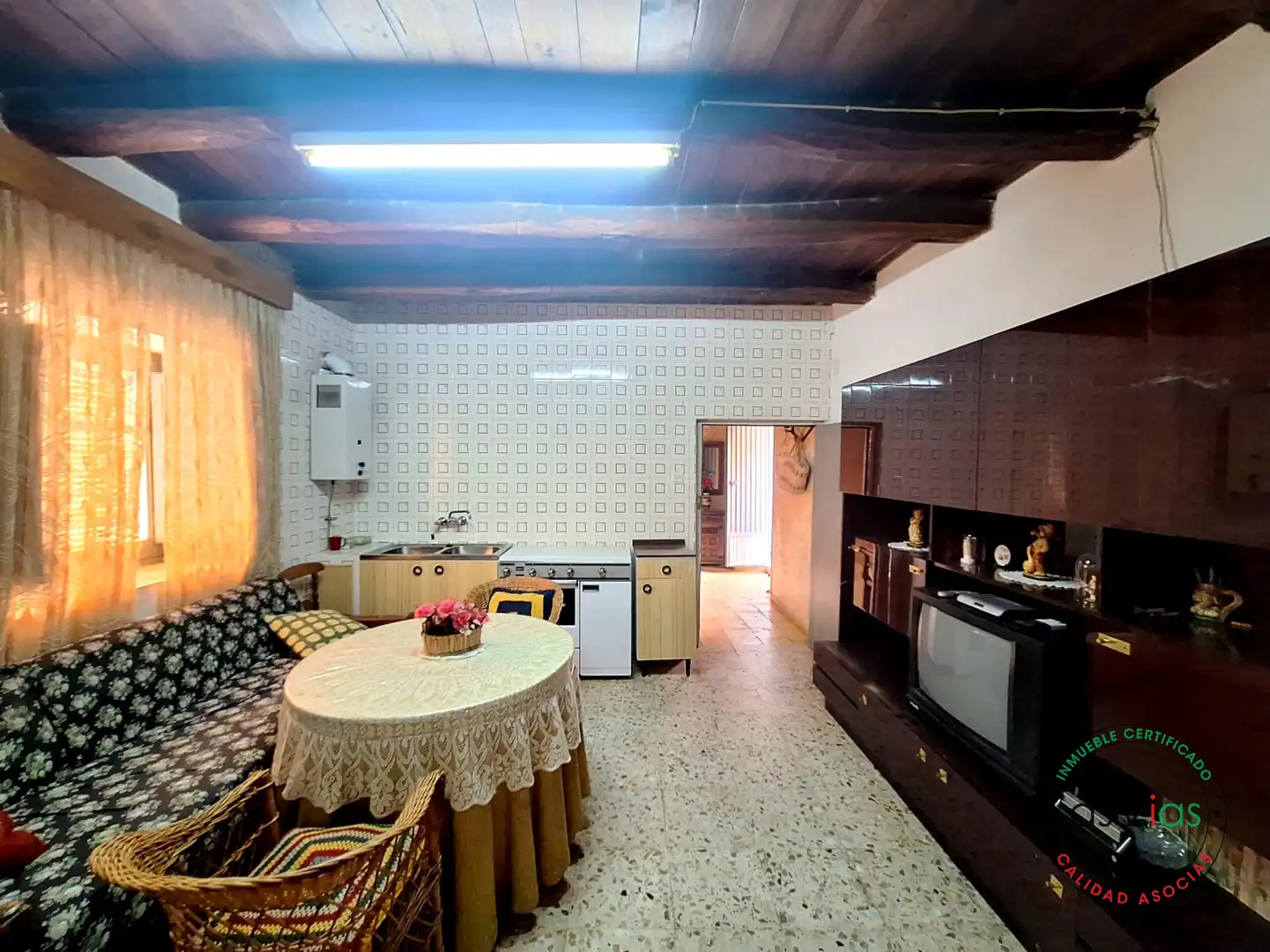 Cocina de Casa adosada en venta en Sahagún con Jardín privado
