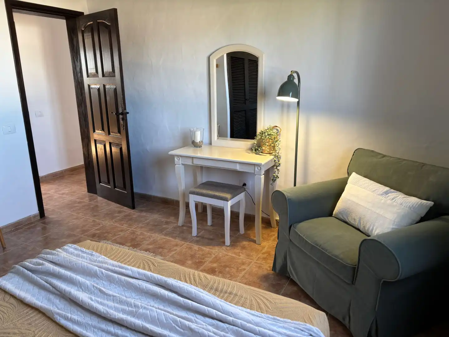 Habitación de Casa o chalet de alquiler en La Oliva con Jardín privado, Terraza y Amueblado