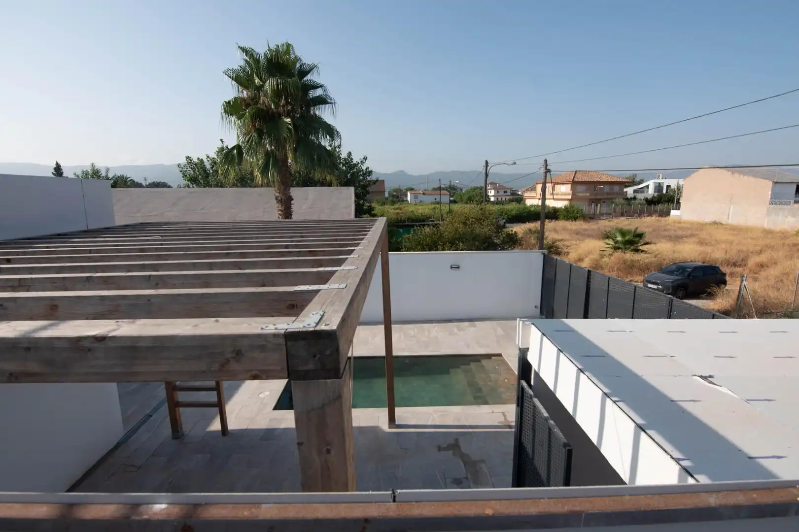 Piscina de Casa o xalet en venda en Murcia amb Jardí privat, Terrassa i Traster