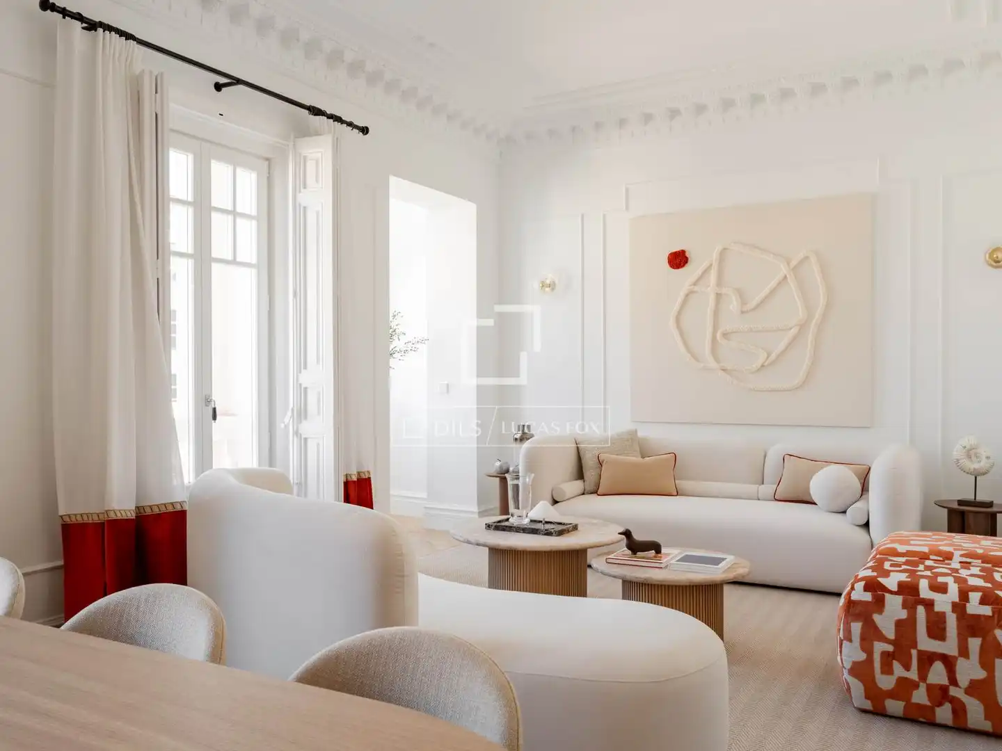 Wohnzimmer von Wohnung zum Verkauf in Madrid mit Klimaanlage, Heizung und Abstellraum