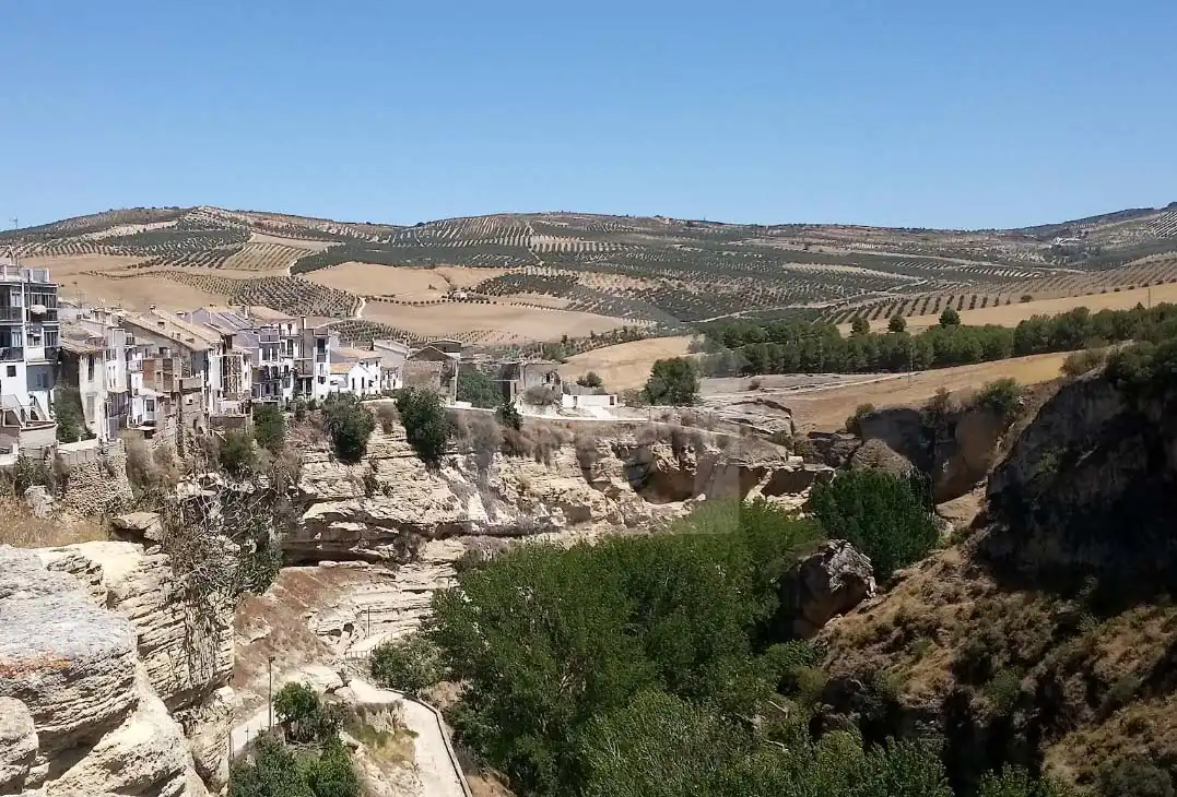 Vista exterior de Casa o xalet en venda en Alhama de Granada amb Balcó