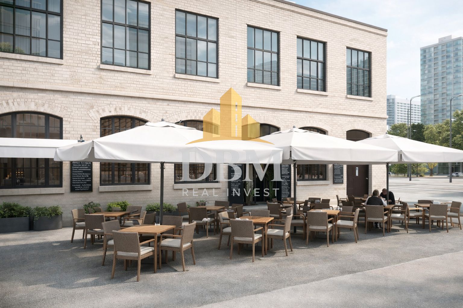 Terraza de Local en traspaso en  Barcelona Capital con Aire acondicionado, Calefacción y Parquet