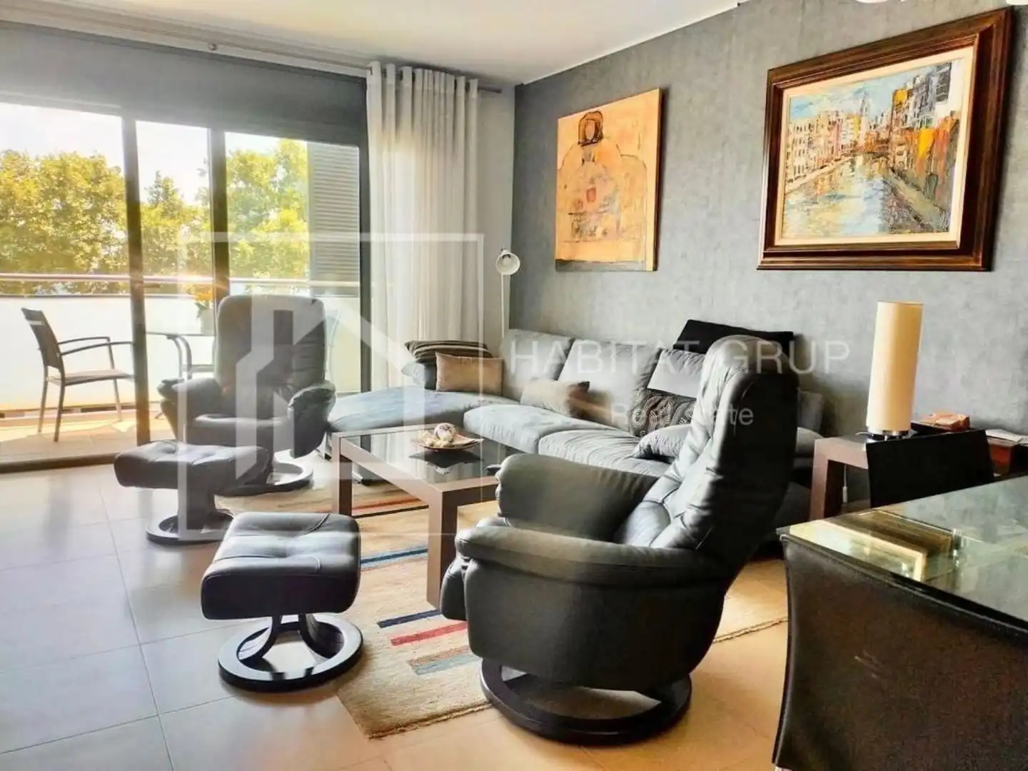 Sala de estar de Piso en venta en Palamós con Trastero