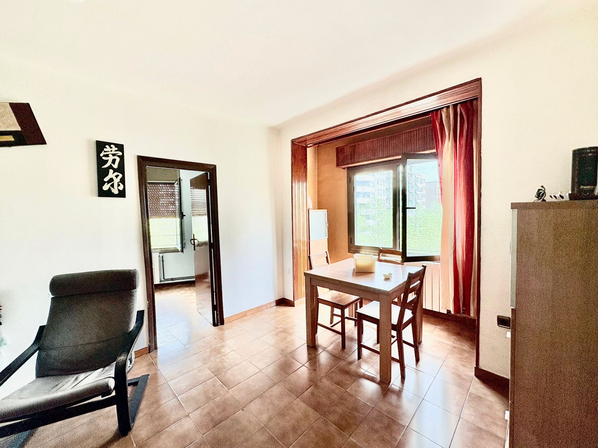 Dining room of Flat for sale in  Barcelona Capital  with Heating