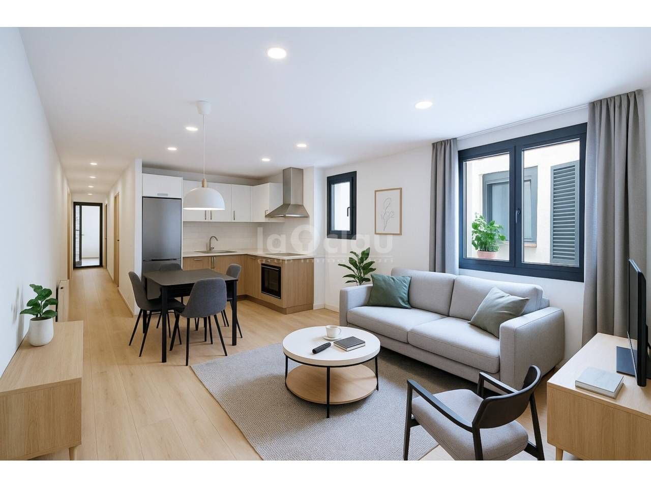 Living room of Building for sale in Manlleu