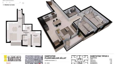 Foto 2 von Wohnung zum Verkauf in Calle Montserrat, Caputxins - Ambulatori, Vic