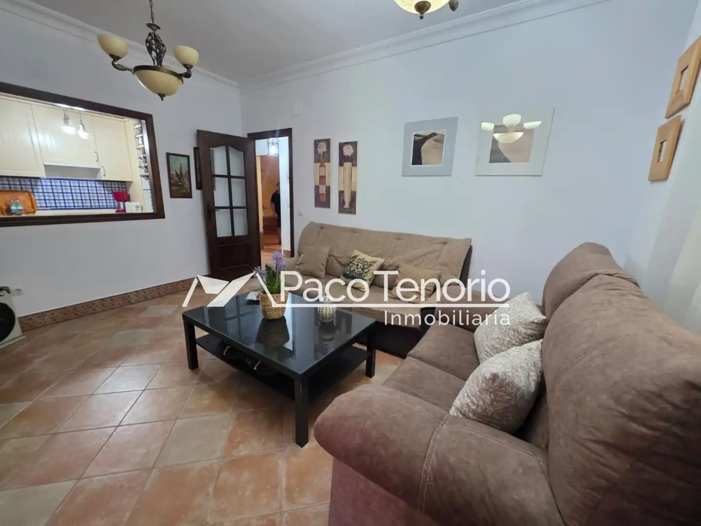 Wohnzimmer von Wohnung zum Verkauf in Islantilla mit Privatgarten, Terrasse und Abstellraum