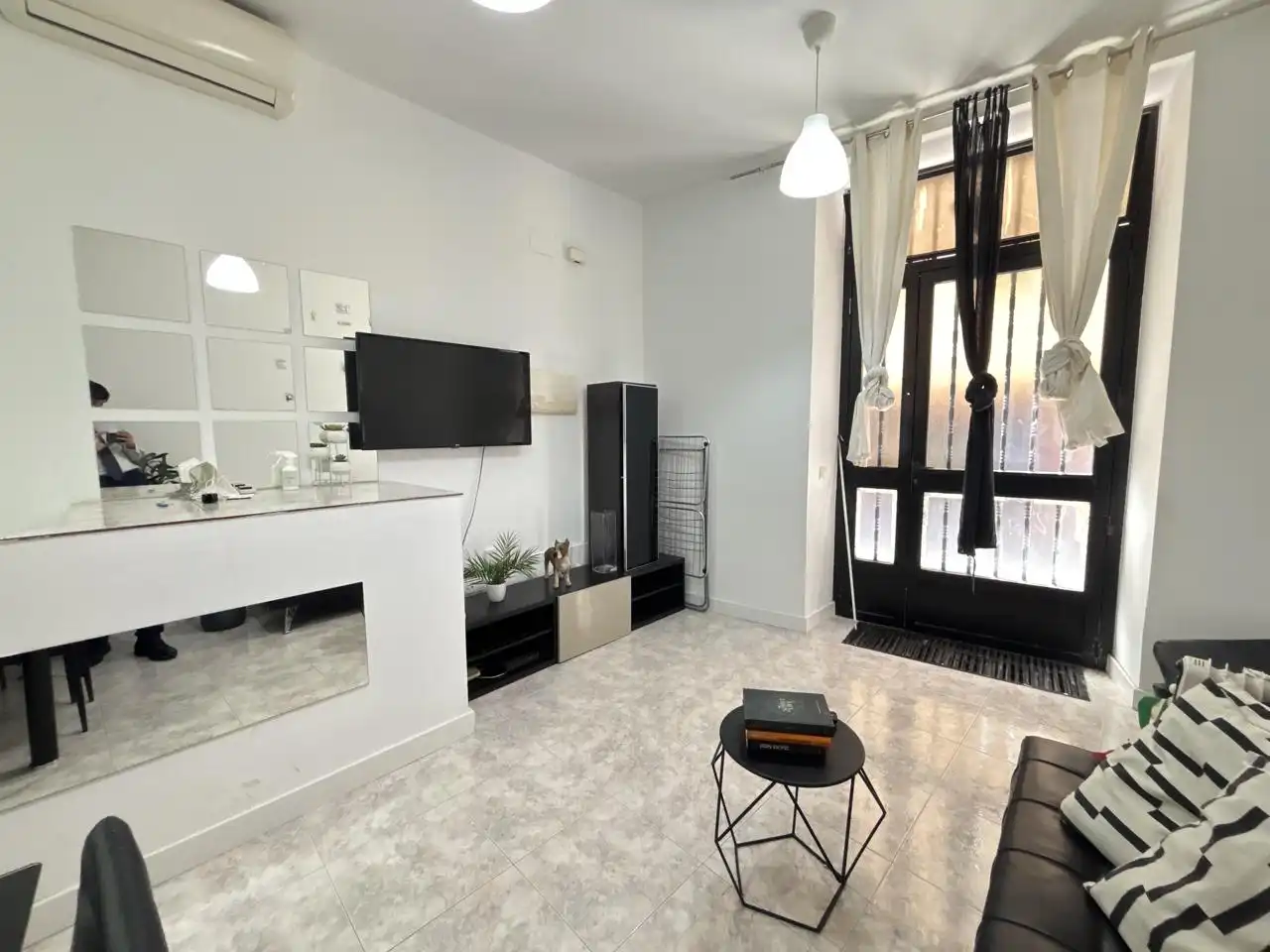 Sala d'estar de Planta baixa de lloguer en Madrid