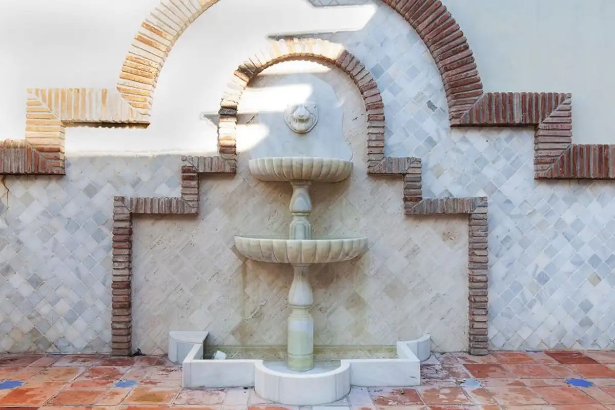 Garden of Houses for rent in Mijas  with Air Conditioner, Private garden and Terrace