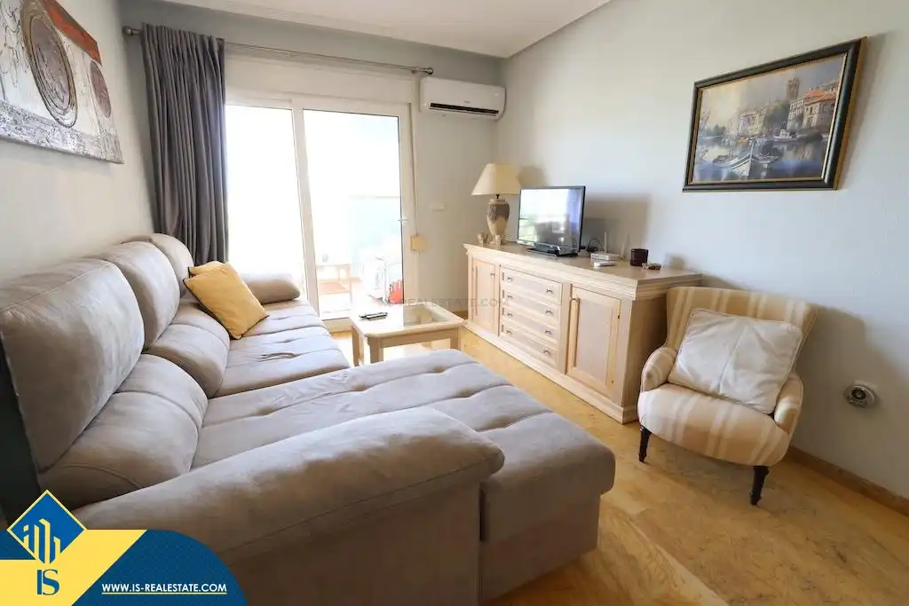 Wohnzimmer von Wohnung zur Miete in Orihuela mit Klimaanlage, Terrasse und Möbliert