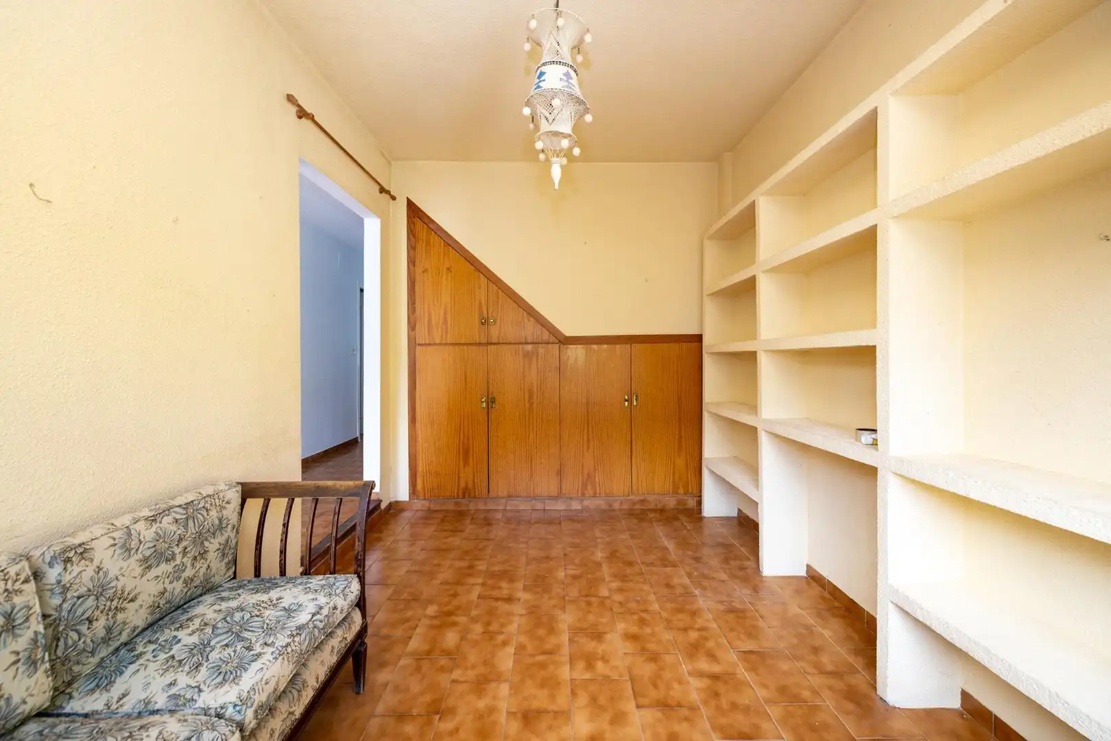Sala de estar de Casa adosada en venta en Ogíjares con Aire acondicionado, Calefacción y Jardín privado
