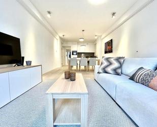 Living room of Flat to rent in Estepona  with Furnished and Pets allowed