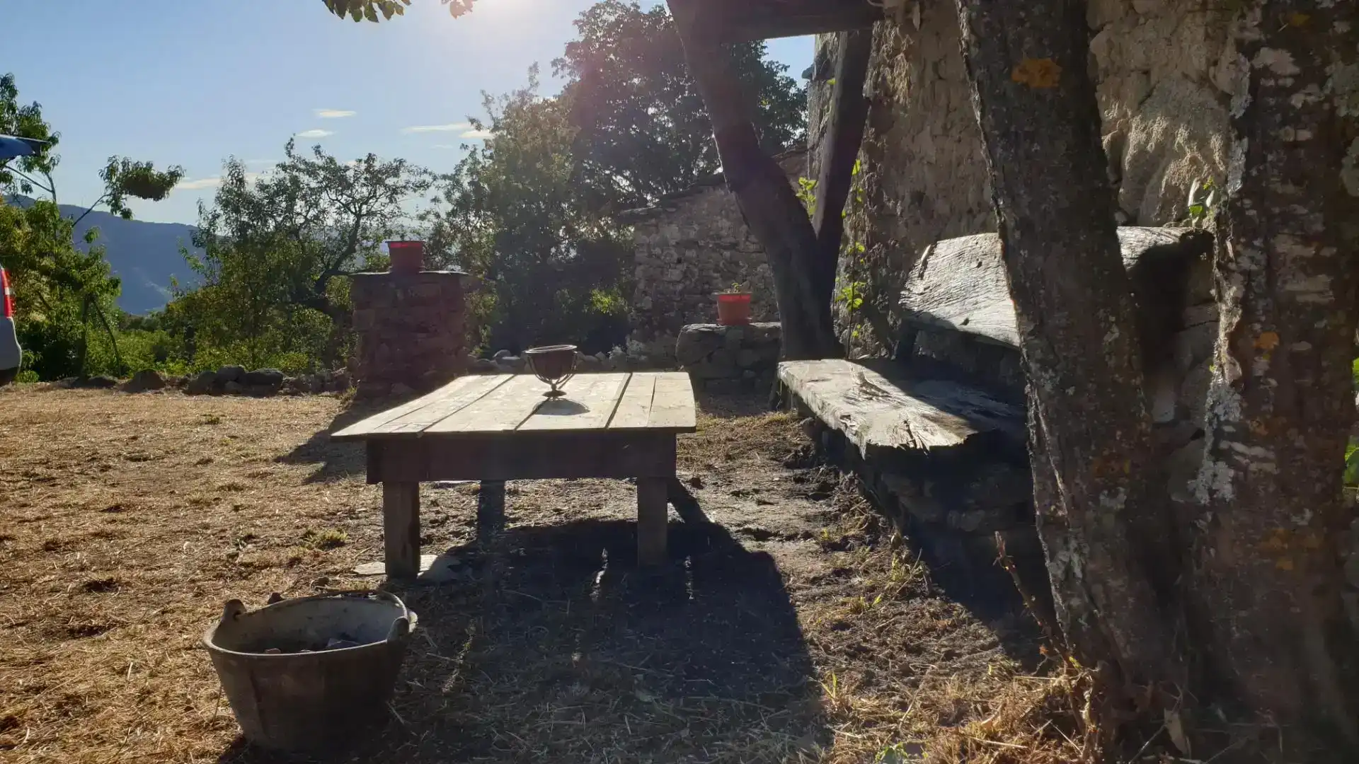 Terrassa de Casa o xalet en venda en Viana do Bolo amb Jardí privat, Parquet i Moblat