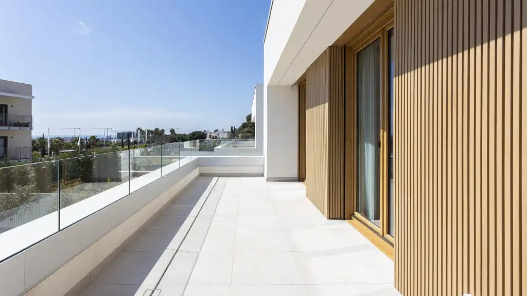 Terrassa de Casa o xalet en venda en Sitges amb Aire condicionat, Calefacció i Jardí privat