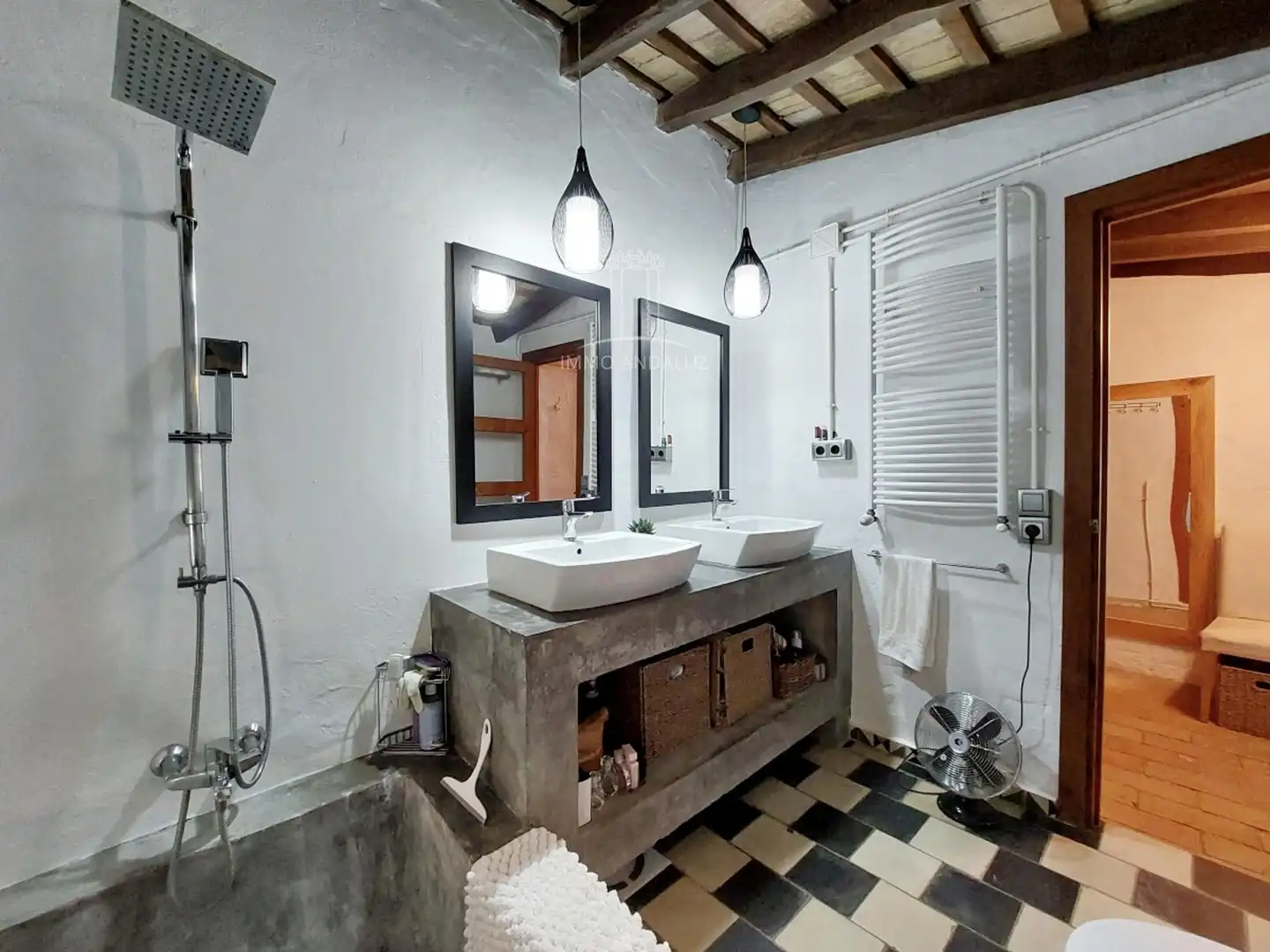 Badezimmer von Haus oder Chalet zum Verkauf in Medina Sidonia mit Heizung