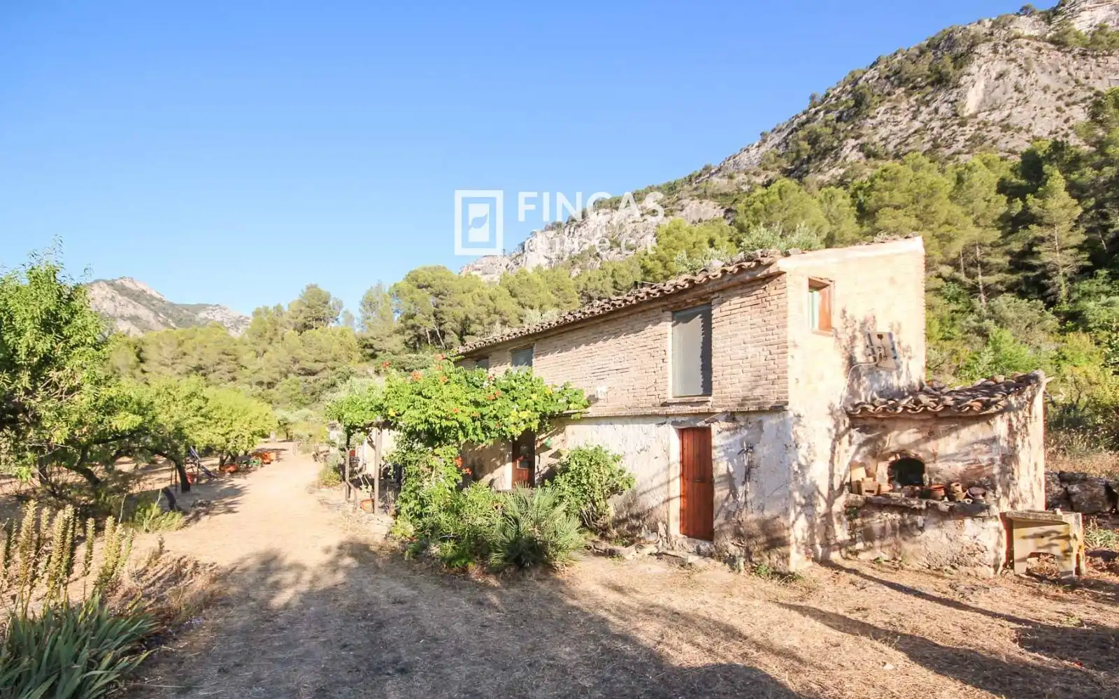 Vista exterior de Finca rústica en venta en Benifallet con Calefacción, Trastero y Amueblado