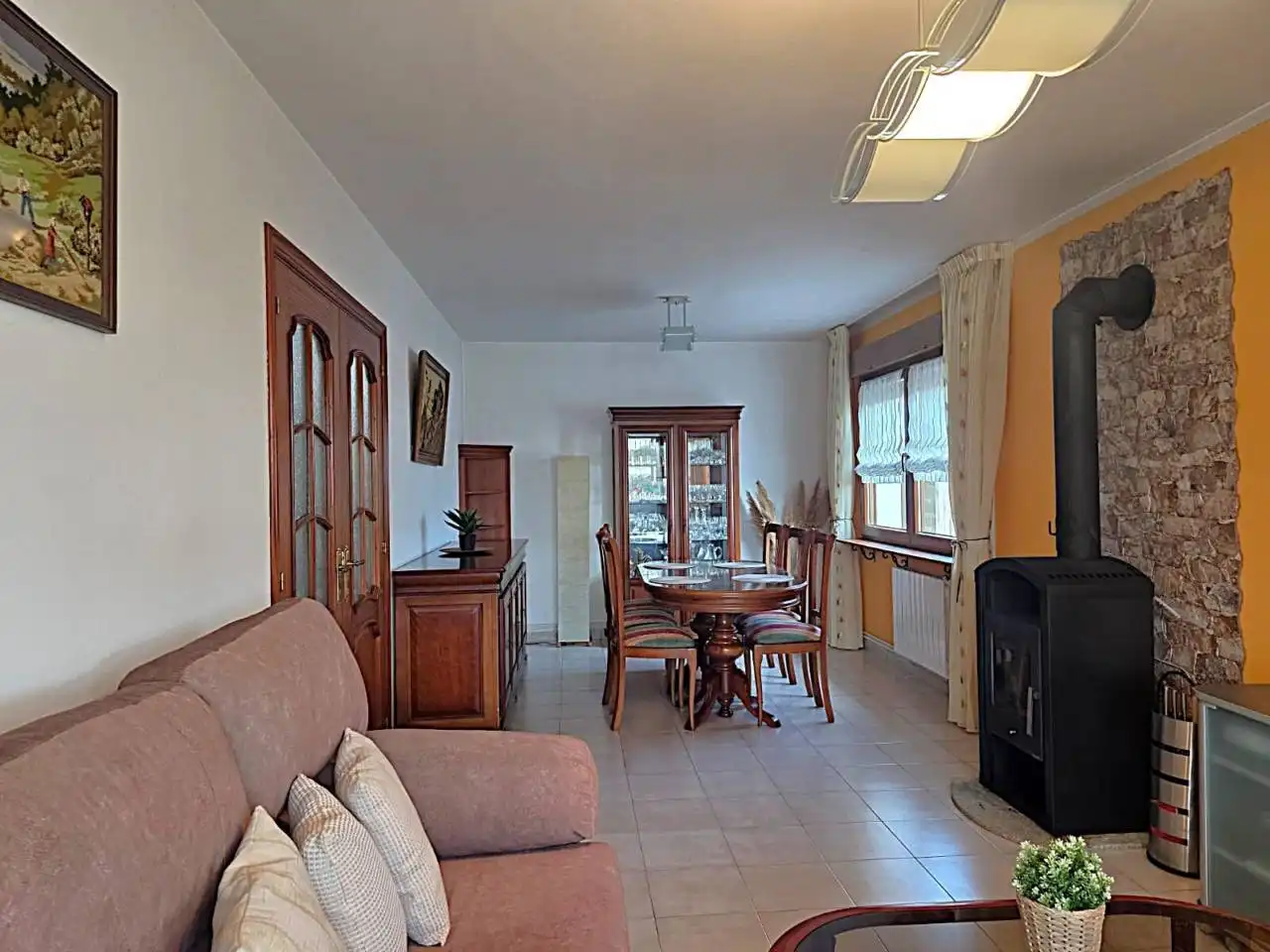 Sala de estar de Casa o chalet en venta en Sada (A Coruña) con Calefacción