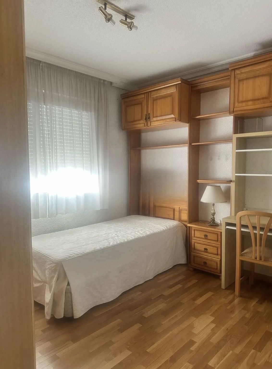 Bedroom of Flat to rent in  Murcia Capital  with Air Conditioner and Furnished