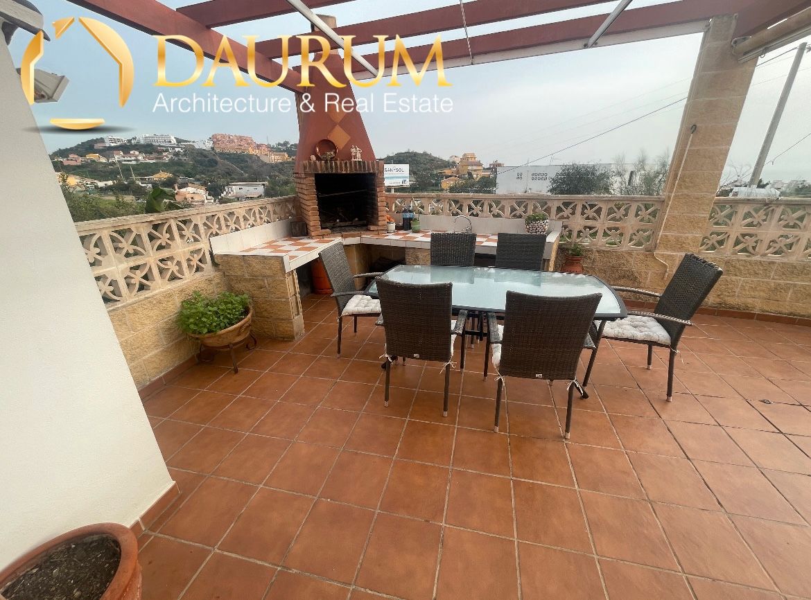 Terrace of House or chalet for sale in Rincón de la Victoria  with Air Conditioner, Private garden and Terrace