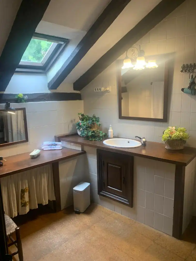 Bathroom of Country homes for sale in Cabuérniga  with Heating, Private garden and Parquet flooring