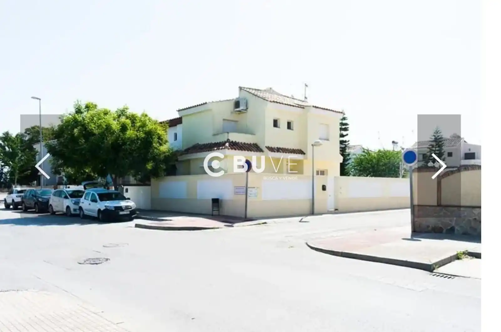 Vista exterior de Casa adosada de lloguer en Rota amb Aire condicionat, Calefacció i Jardí privat