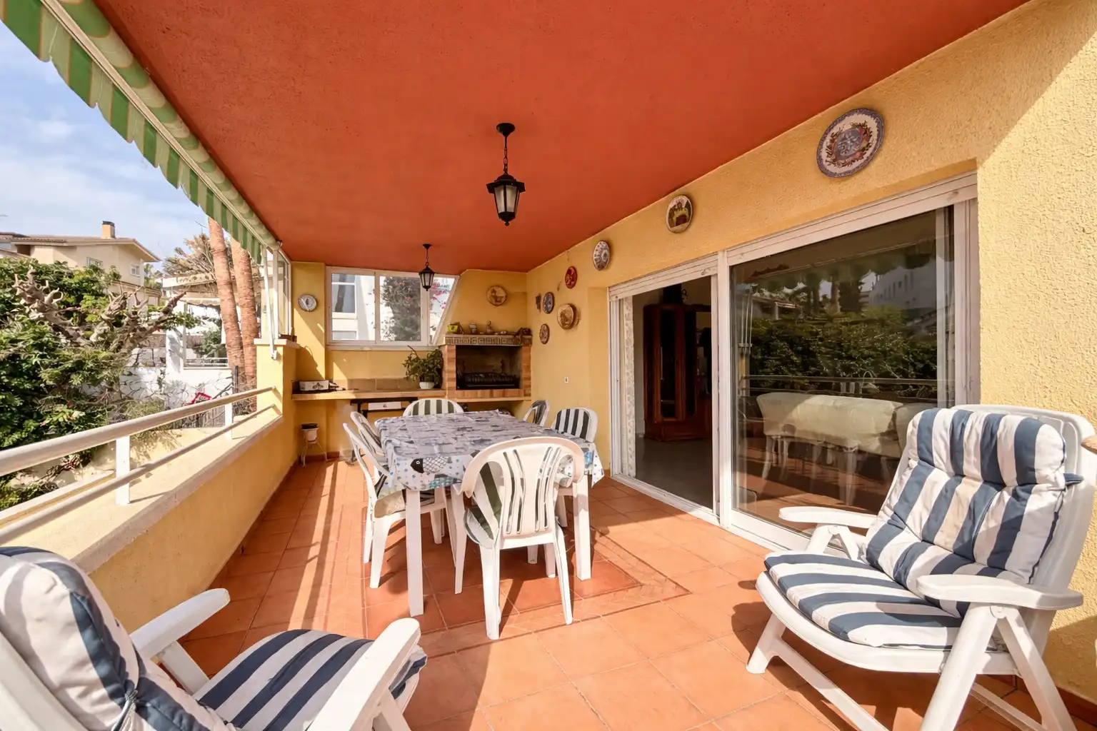 Garden of Houses for sale in Calafell  with Air Conditioner, Heating and Private garden