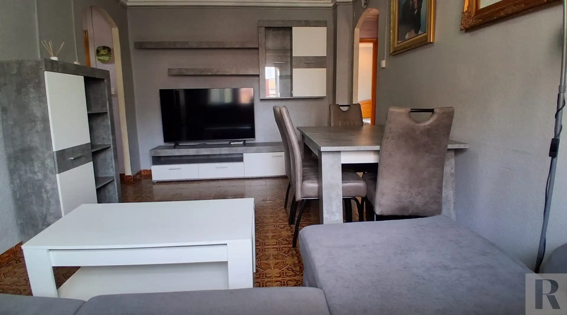 Sala de estar de Piso en venta en Alzira