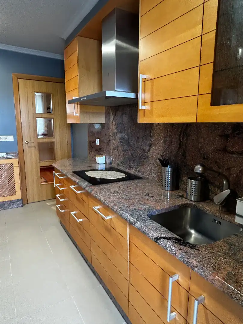 Kitchen of Duplexes for sale in Cambados  with Heating, Parquet flooring and Terrace
