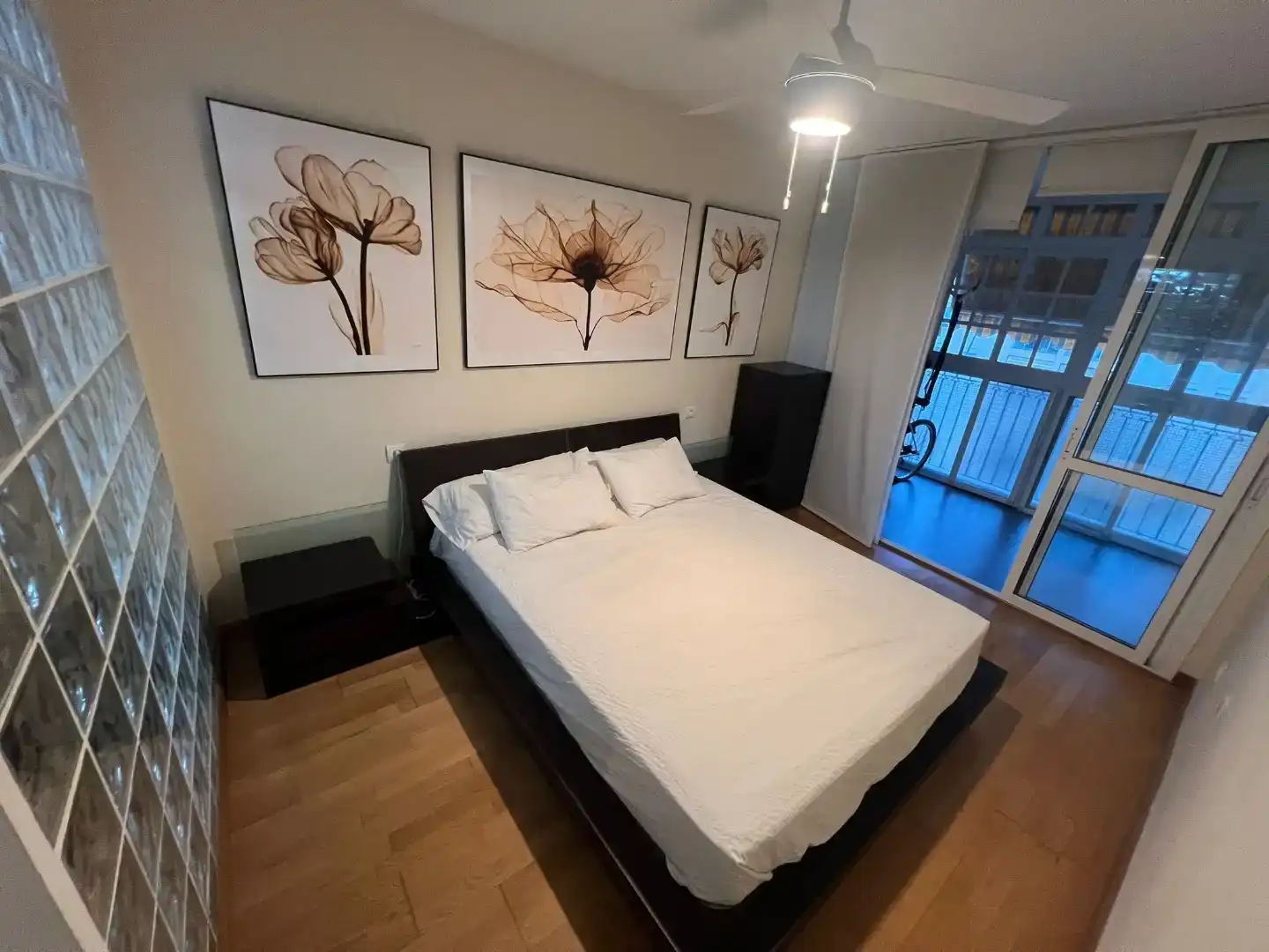 Bedroom of Flat for rent in Bailén - Miraflores