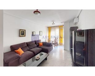 Living room of Flat for sale in Cáceres Capital  with Air Conditioner, Terrace and Furnished