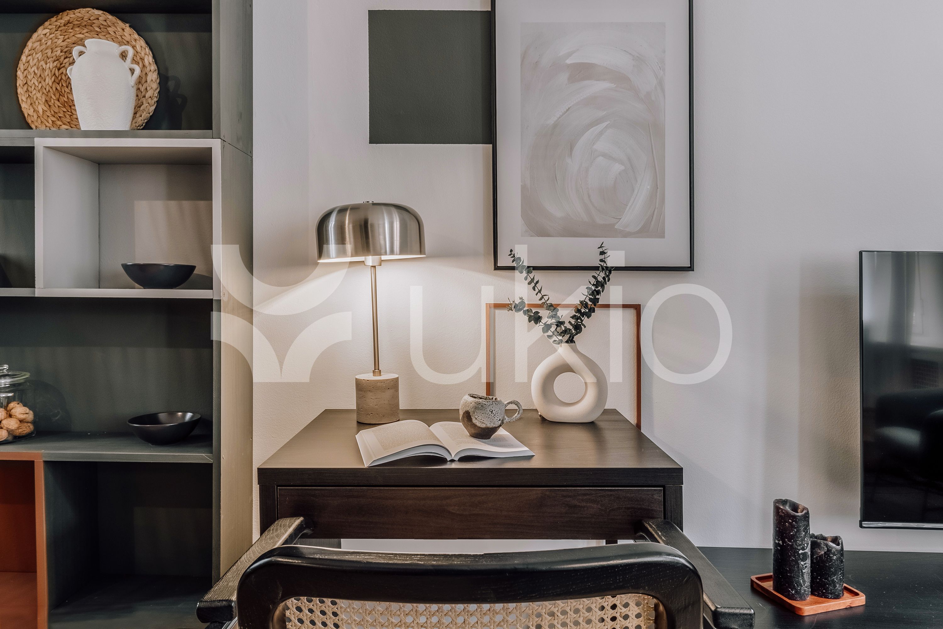 Dormitori de Apartament de lloguer en  Madrid Capital amb Aire condicionat, Calefacció i Moblat