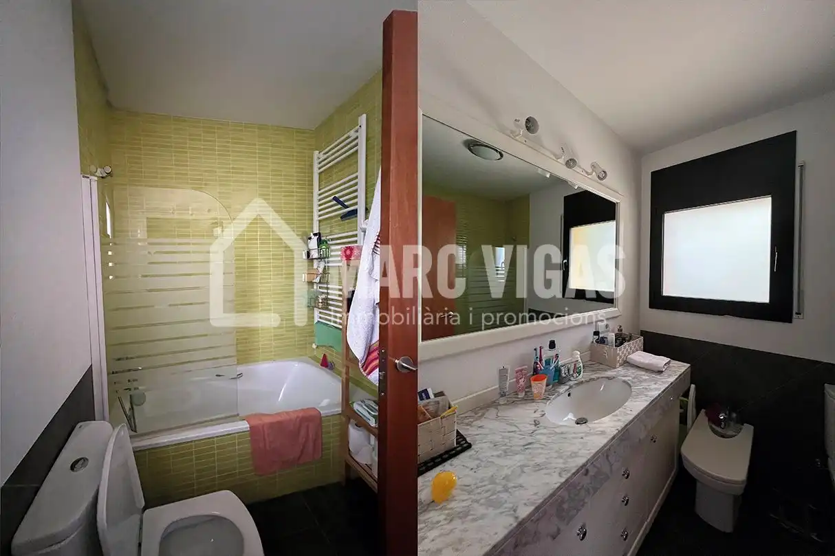 Baño de Casa o chalet en venta en Arbúcies con Calefacción, Jardín privado y Terraza